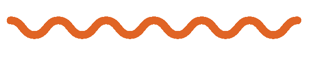 SquigglyLines-02 orange squiggly line